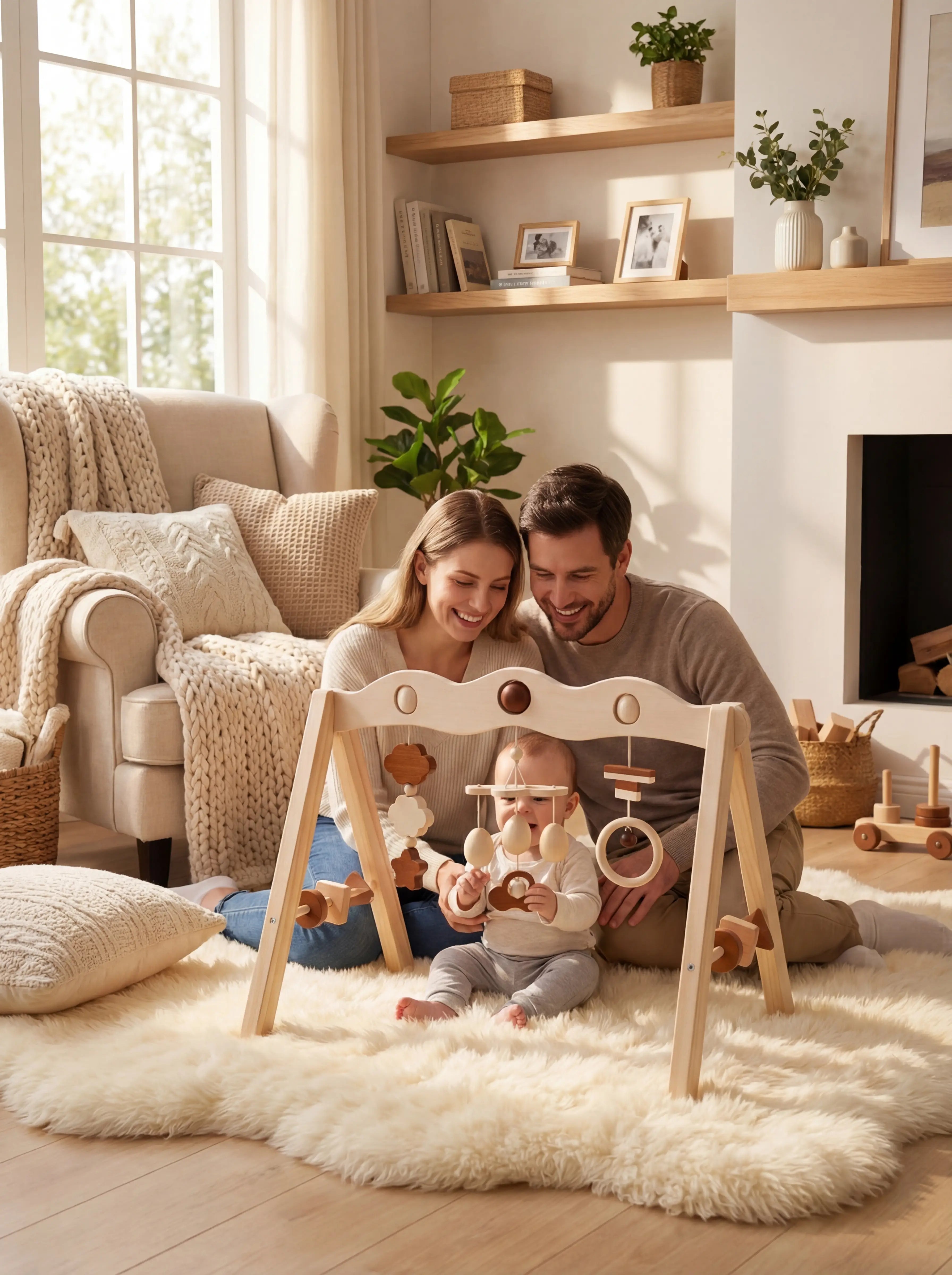 Arche d'éveil en bois