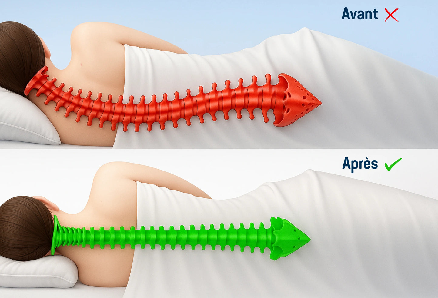 Oreiller ergonomique premium