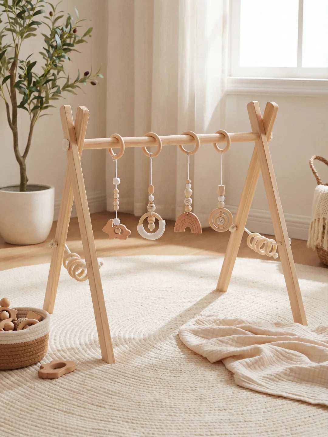 Arche d'éveil en bois