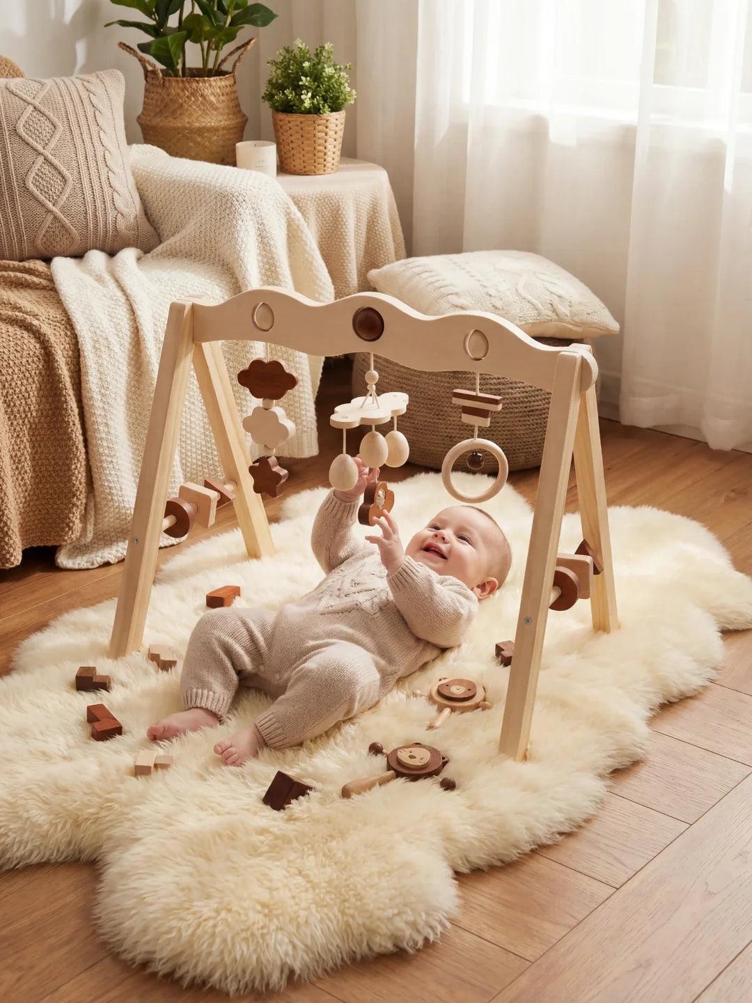 Arche d'éveil en bois