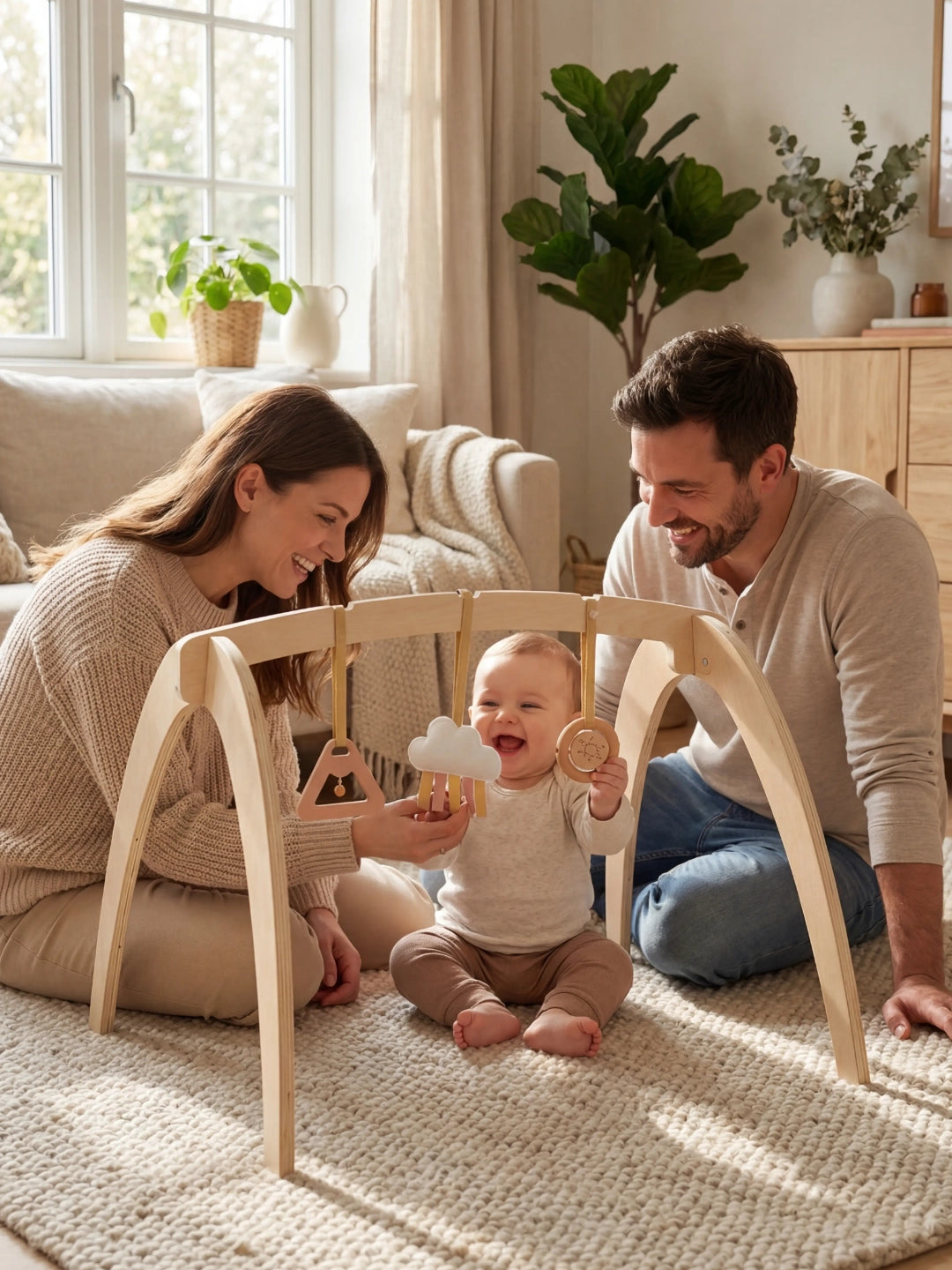 Arche d'éveil en bois - Triple Jouets