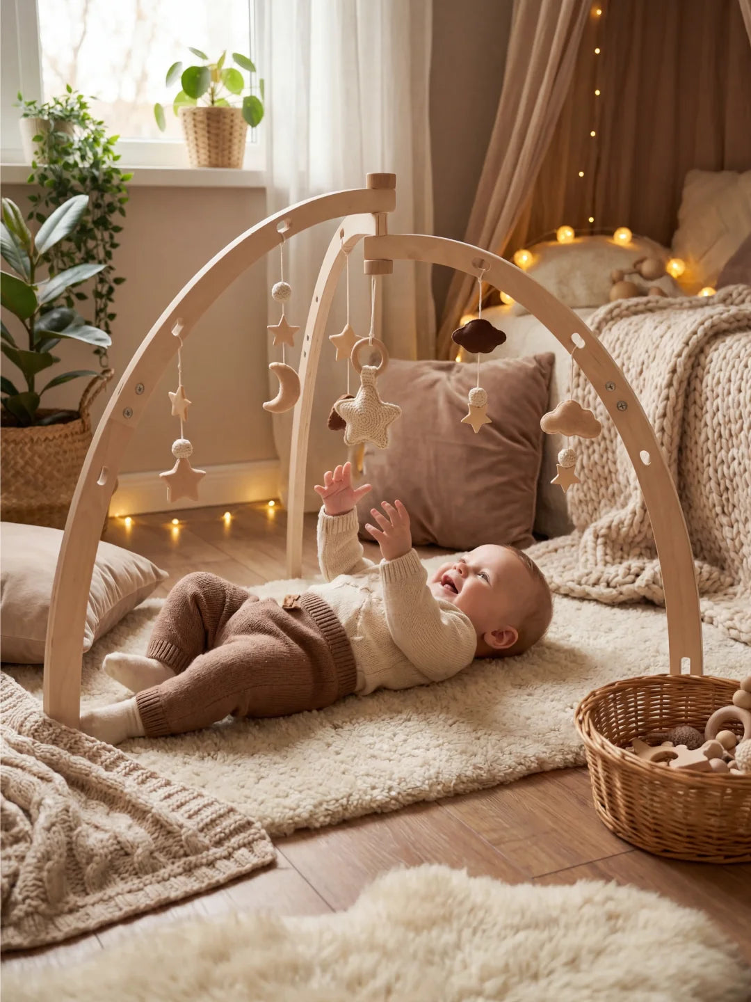 Arche d'Éveil Dôme en Bois