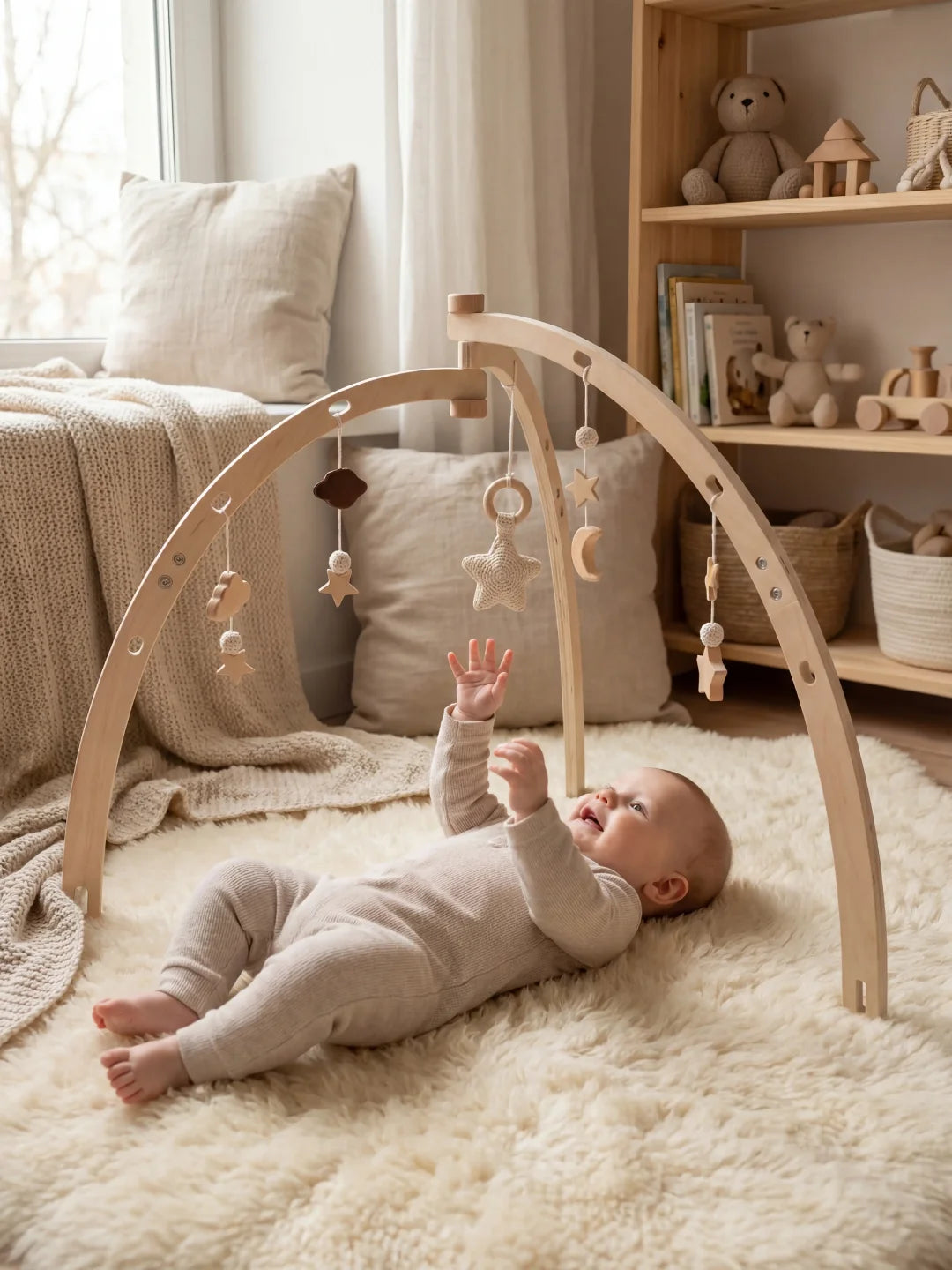 Arche d'Éveil Dôme en Bois
