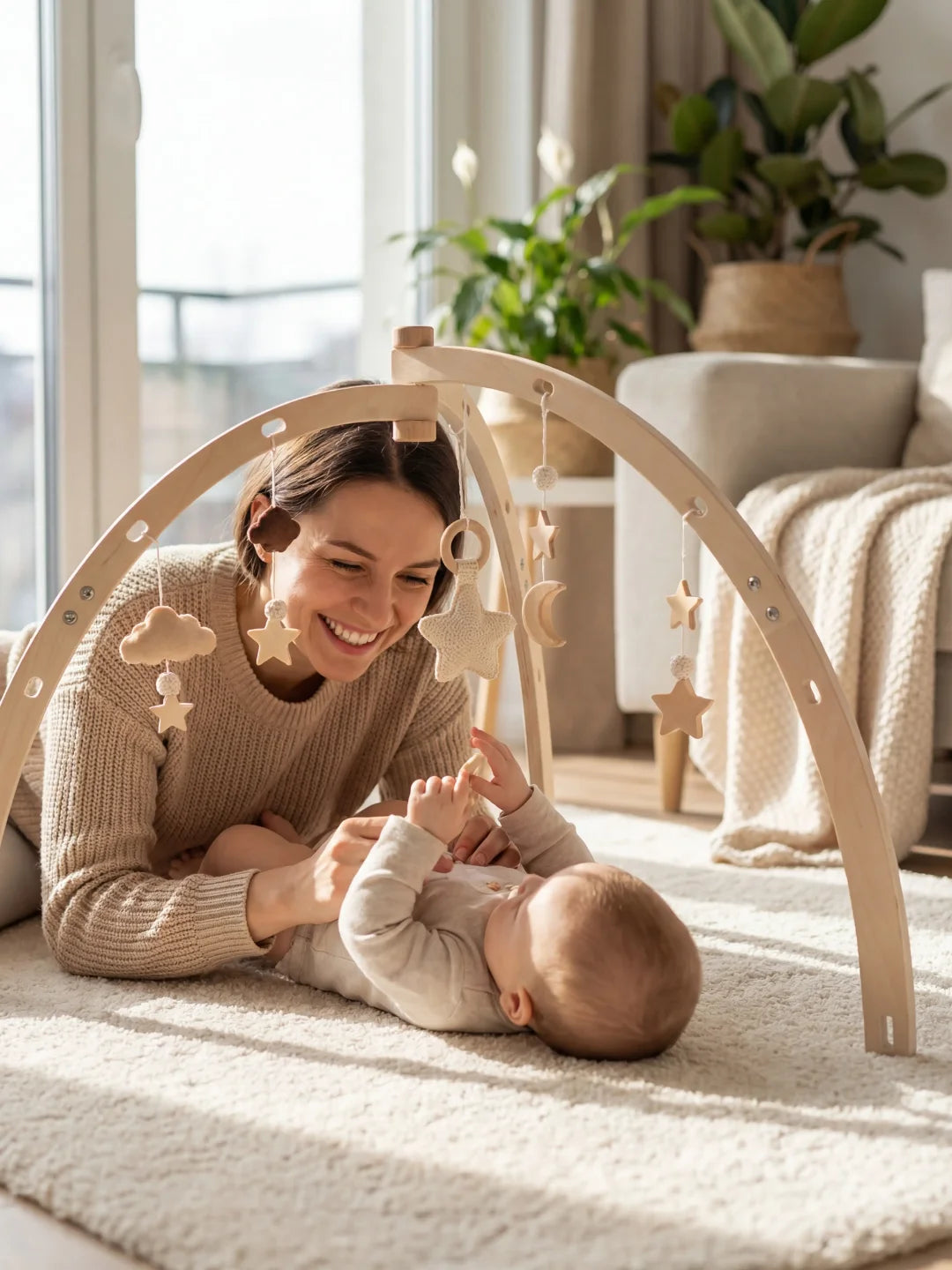 Arche d'Éveil Dôme en Bois