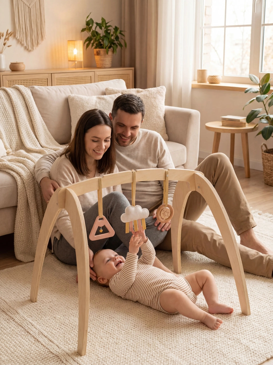 Arche d'éveil en bois - Triple Jouets