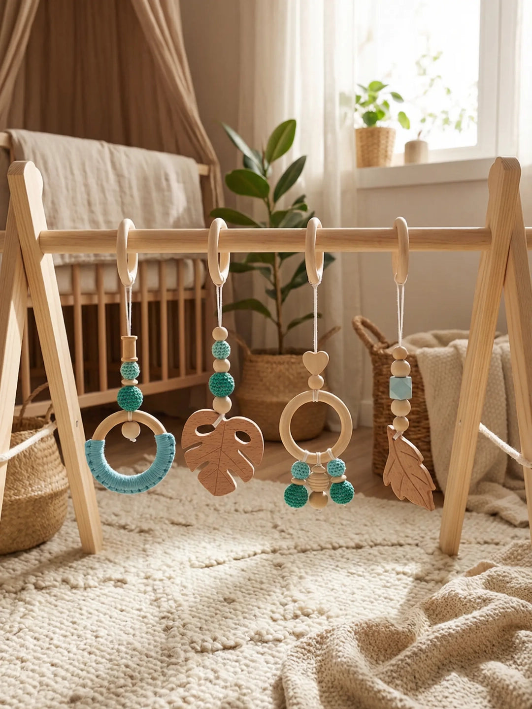 Jouets arche d'éveil - Feuilles