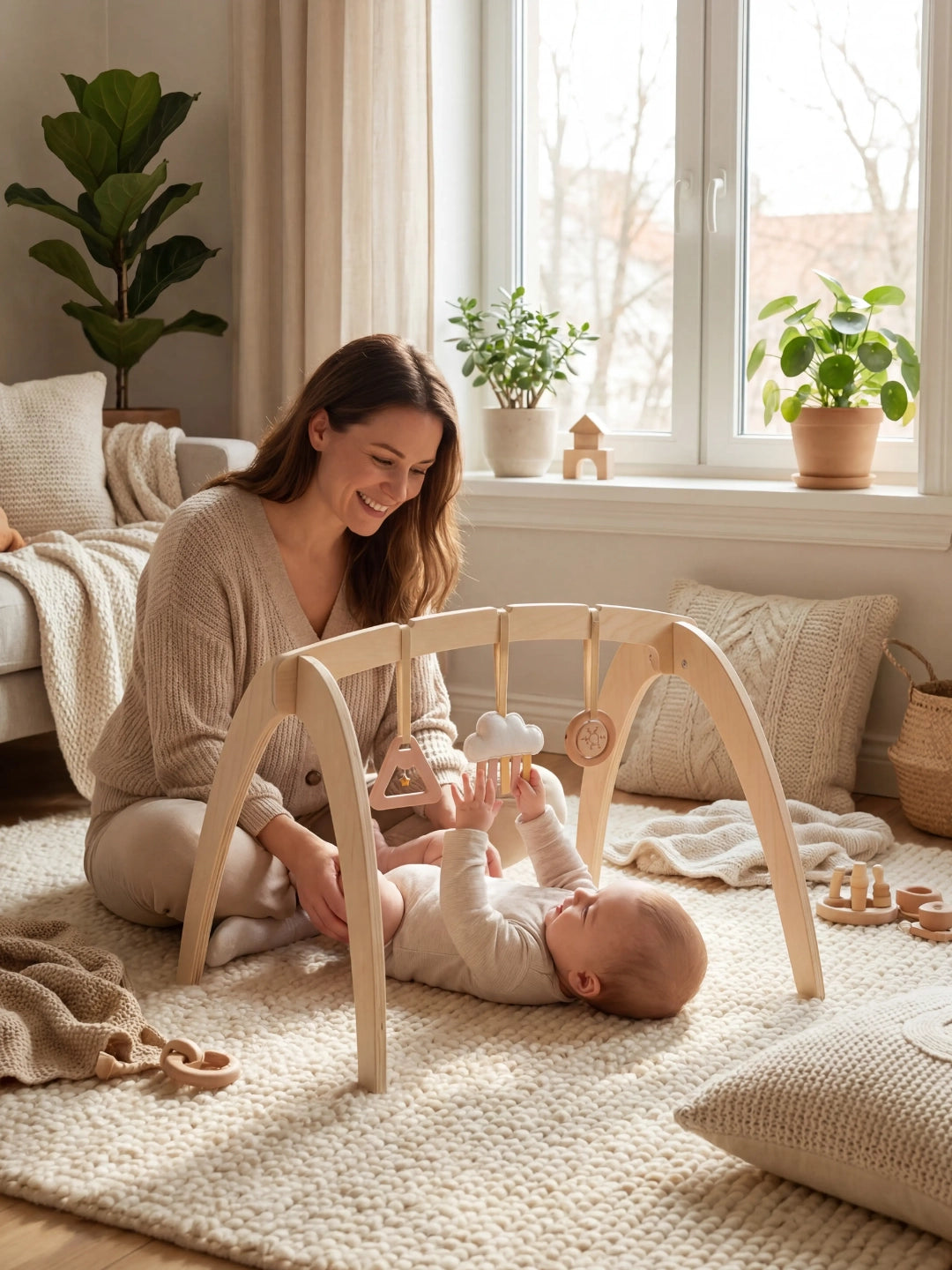 Arche d'éveil en bois - Triple Jouets