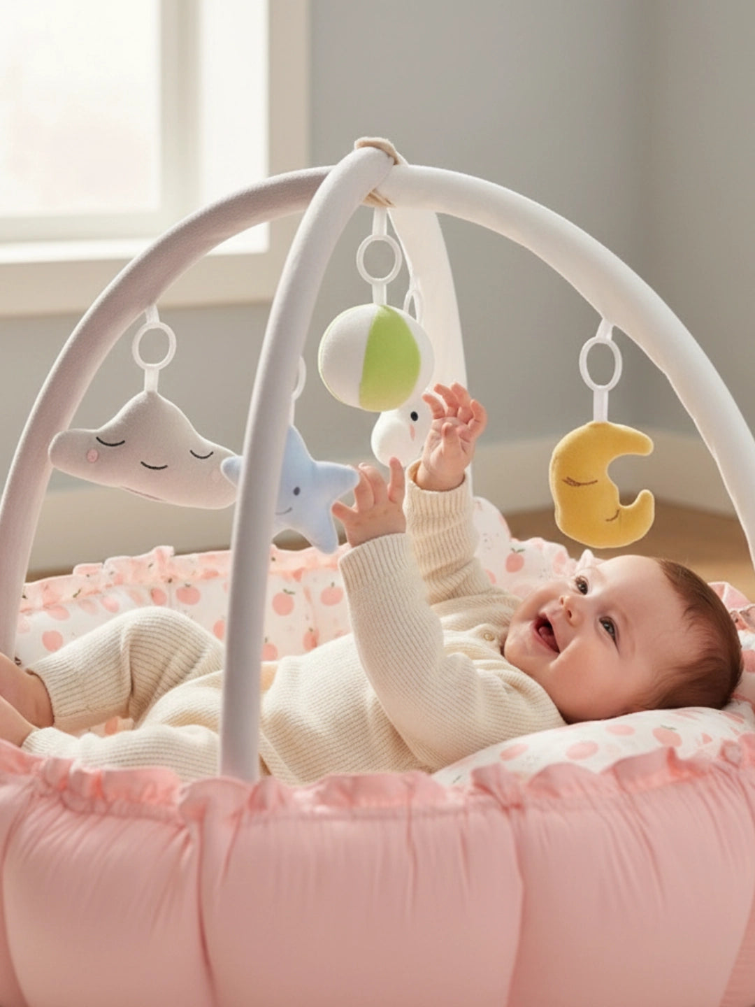 Arche d'éveil avec tapis 2 en 1