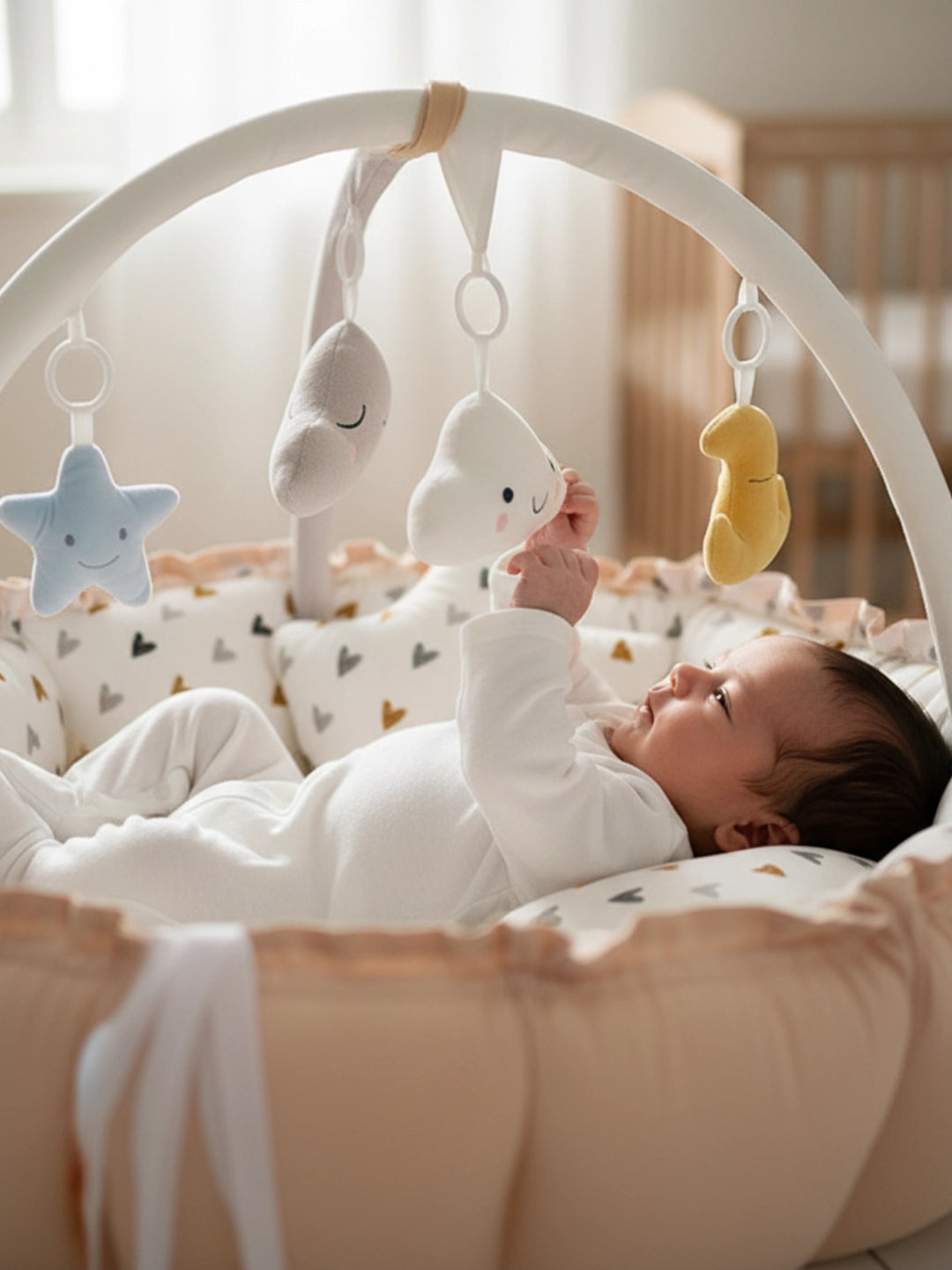 Arche d'éveil avec tapis 2 en 1