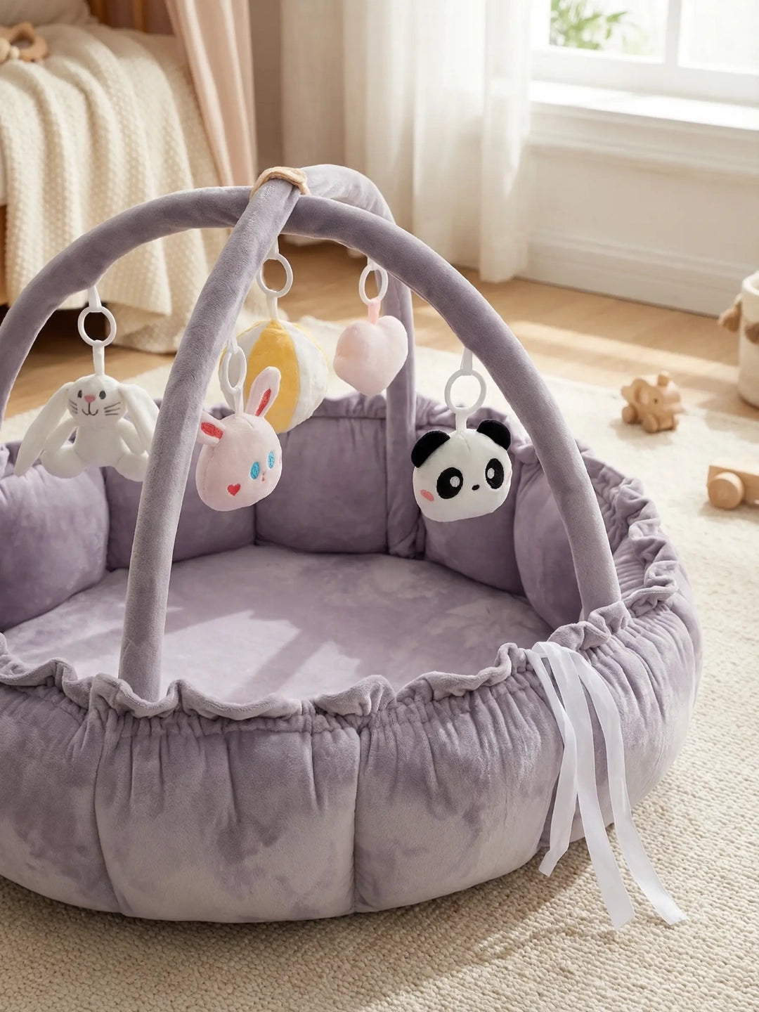 Arche d'éveil avec tapis 2 en 1