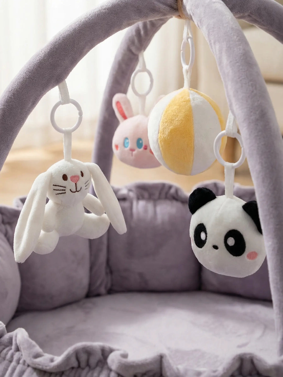 Arche d'éveil avec tapis 2 en 1