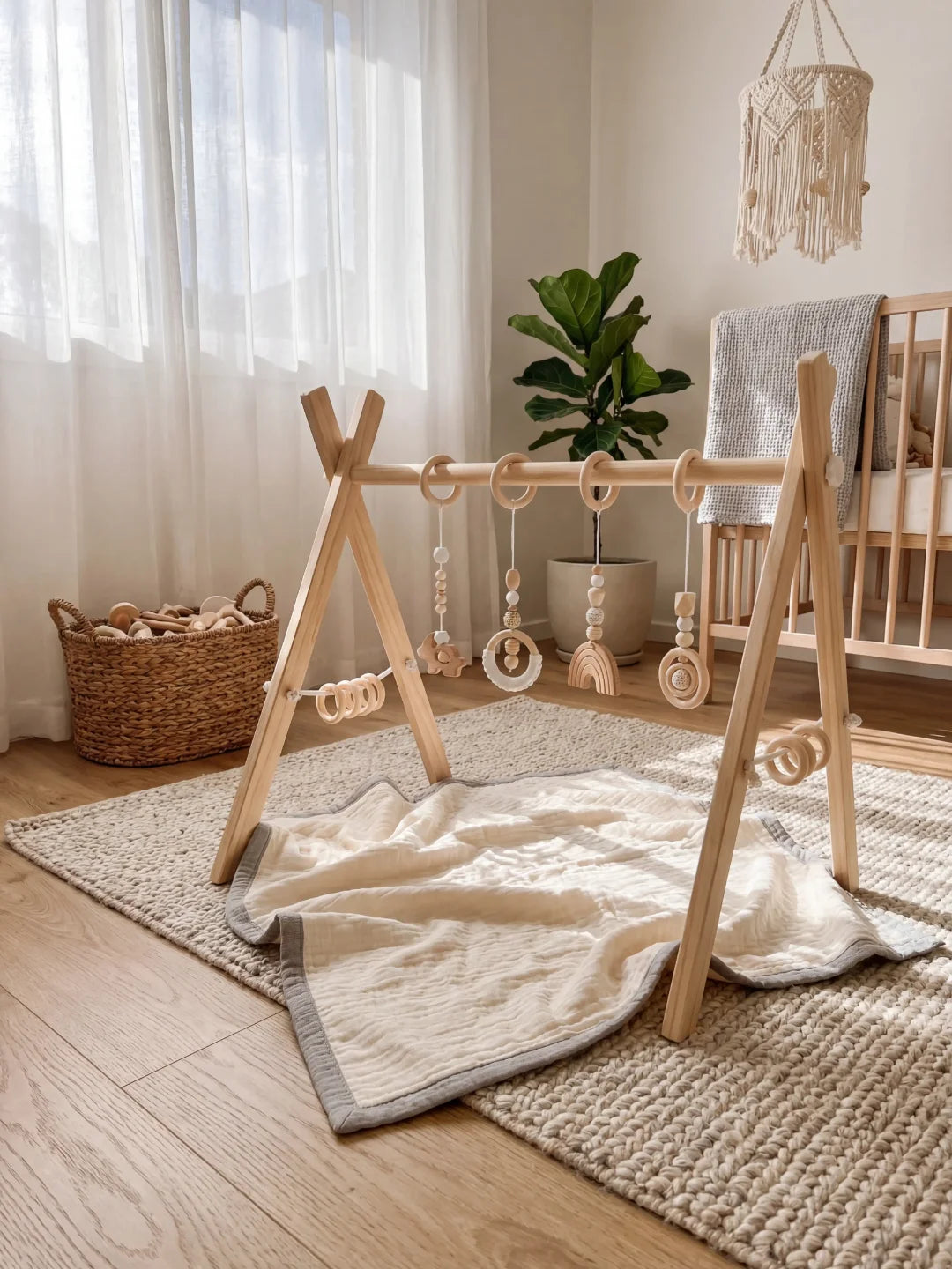 Arche d'éveil en bois