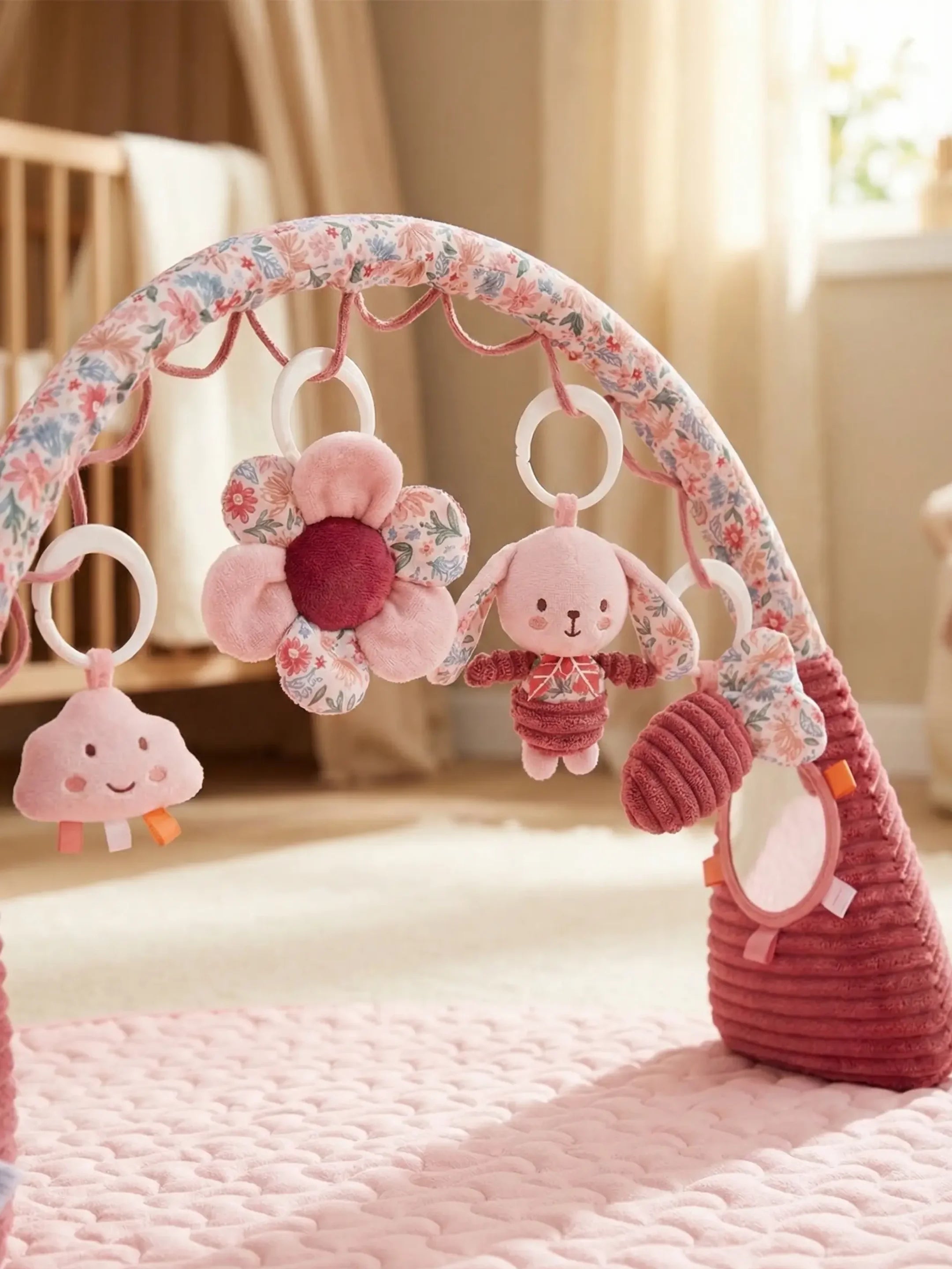 Arche d'éveil avec tapis - Jardin Secret