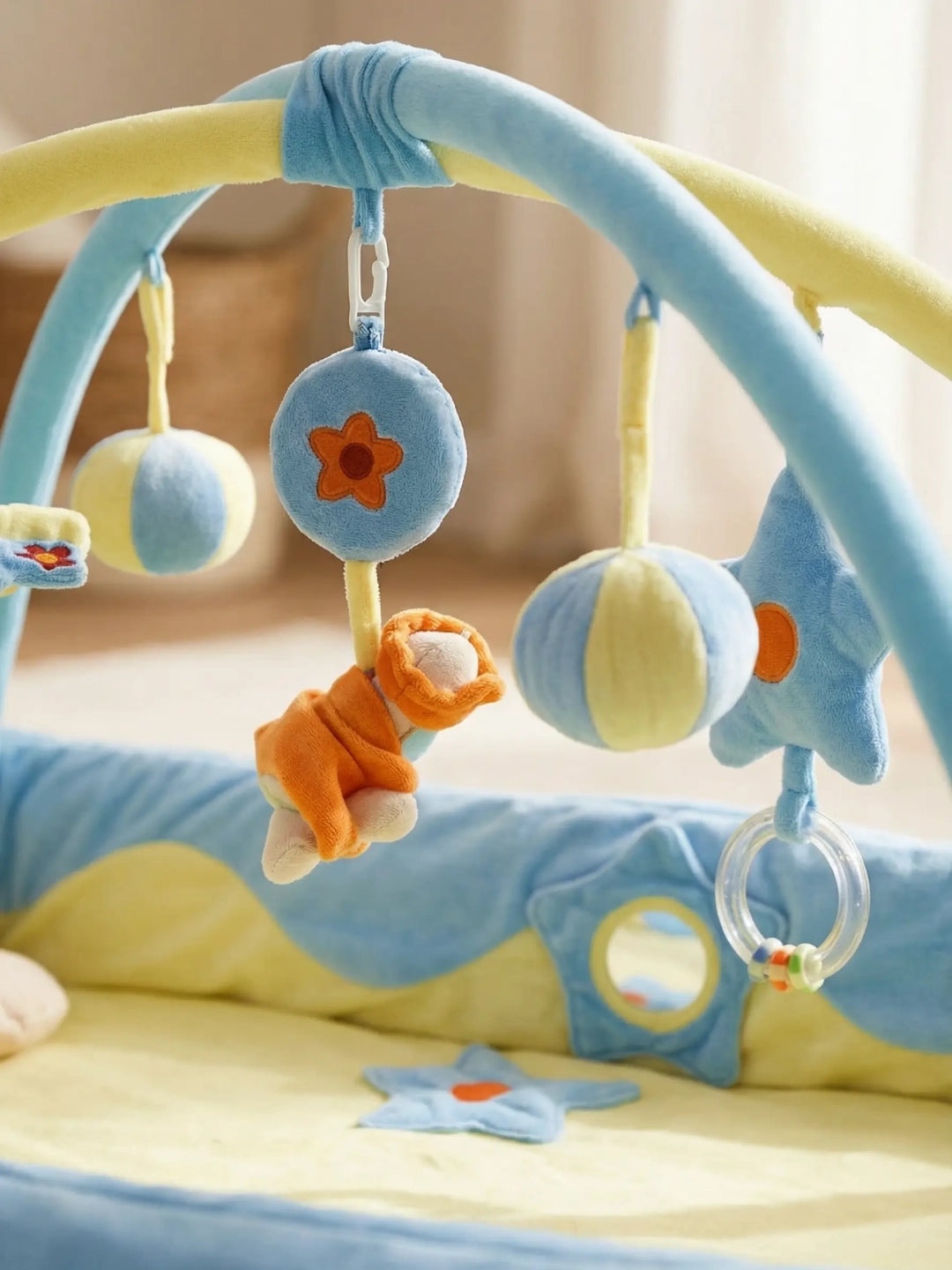 Arche d'Éveil avec Tapis Rectangulaire