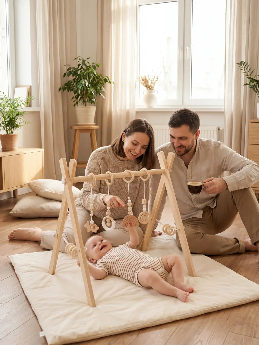 Arche d'éveil en bois